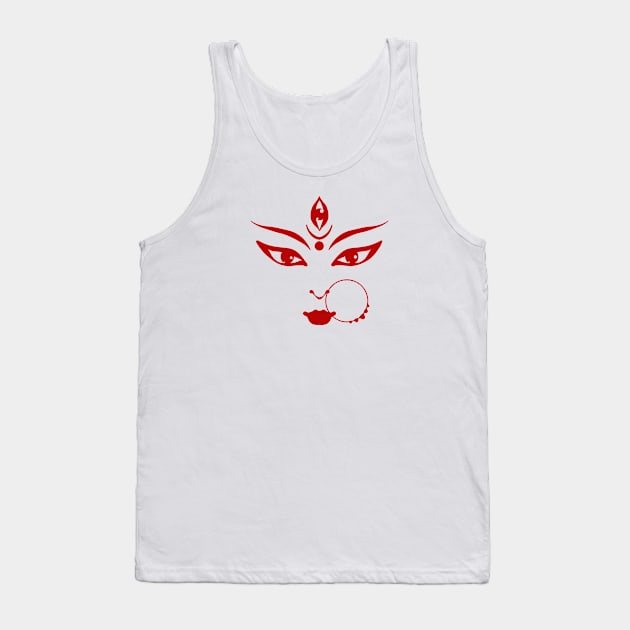 Indian hindu goddess Tank Top by Mia